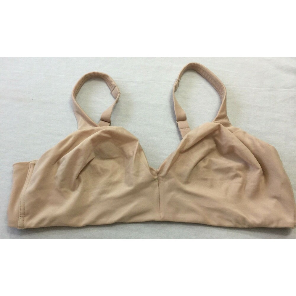 BALI PLATINUM WOMENS WIRE FREE BRA SIZE 42D STYLE 3923